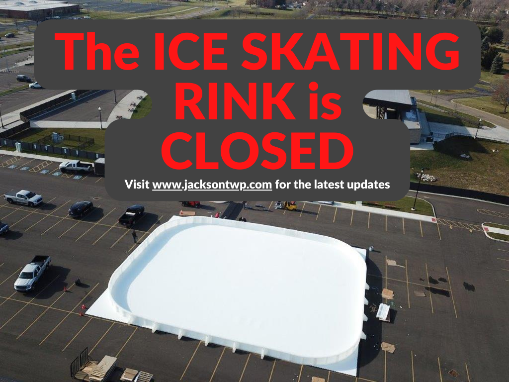 ICE RINK CLOSED graphic ICE RINK CLOSED graphic